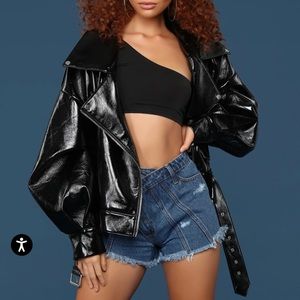 Boss bitch mood Moto jacket